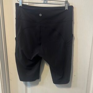 lululemon athletica Black Bike Shorts